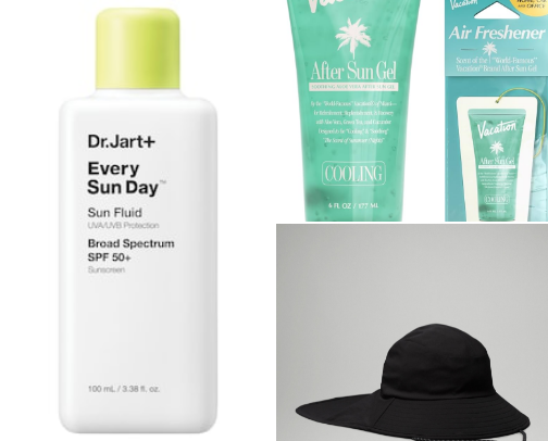 Beach Day Essentials cover photo collage