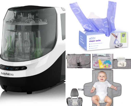 Baby must haves cover photo collage