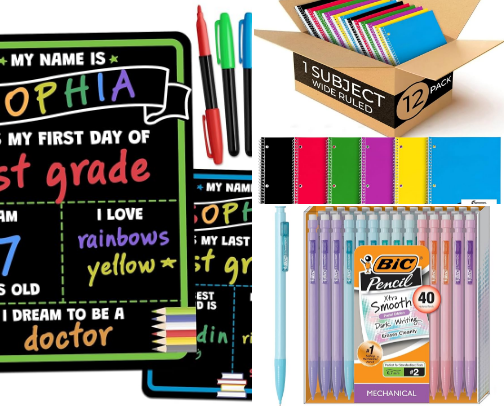 A+ Finds for a Smooth School Start cover photo collage
