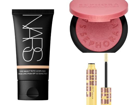 What’s in my makeup bag! cover photo collage