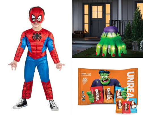 Target Halloween cover photo collage