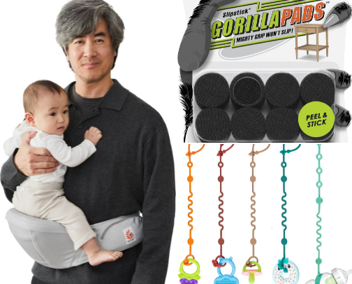 First Year Favorites: Play, Teething & Daily Care cover photo collage