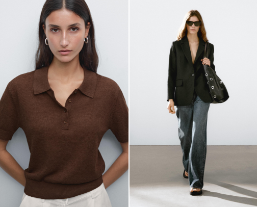 IDEAS FOR CASUAL EVERYDAY OUTFITS // MASSIMO DUTTI cover photo collage