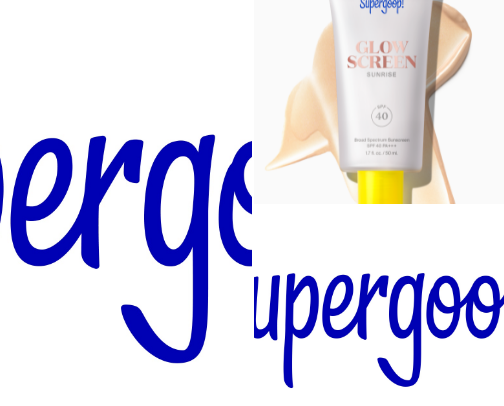 "Healthy Skin Starts with Supergoop!" cover photo collage