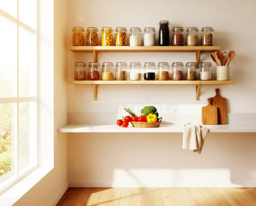 Aesthetic Kitchen & Pantry Organizers cover photo collage