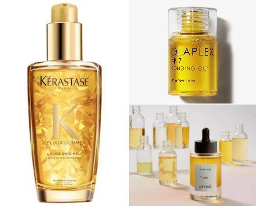 Best oils for dry and damaged hair! cover photo collage
