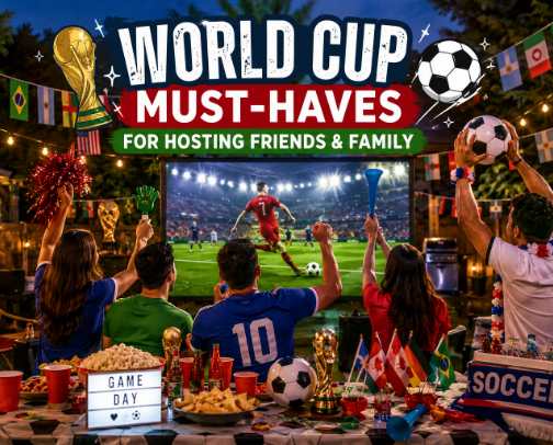 ⚽ World Cup Must-Haves for Hosting Friends & Family cover photo collage