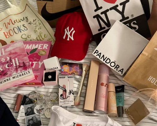 My "Back-to-School Haul" cover photo collage