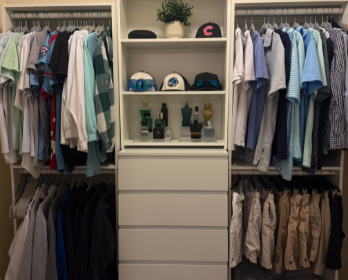 Budget DIY Closet Makeover | Under $260 cover photo collage