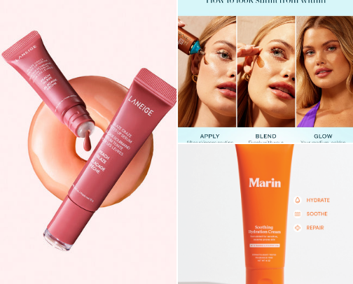 My favorite beauty recommendations cover photo collage