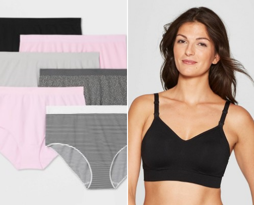 Target Bras/Underwear cover photo collage