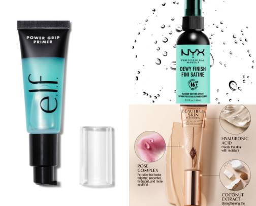Products I use in every makeup look! cover photo collage