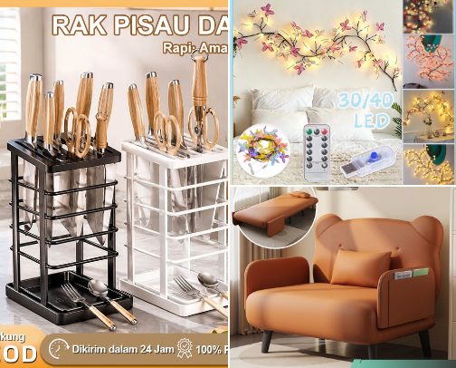 Home & Living cover photo collage