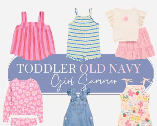 Old Navy Toddler Girl_Summer cover photo collage