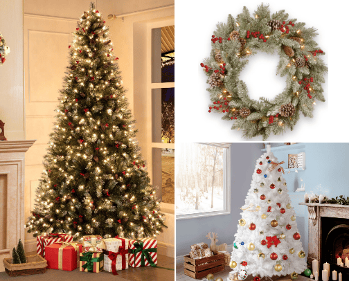 "Wayfair's Way Day Wonderland: Must-See Christmas Trees!" cover photo collage