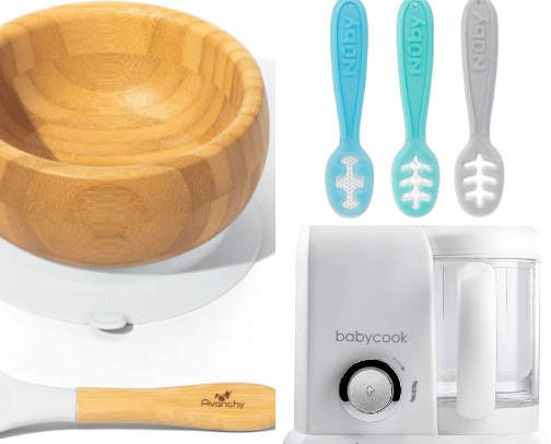 Baby Led Weaning Items cover photo collage