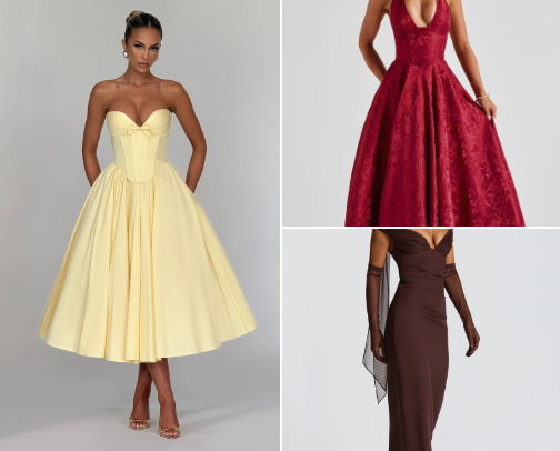 Summer ’25 Wedding Guest Looks: Dress to Impress cover photo collage