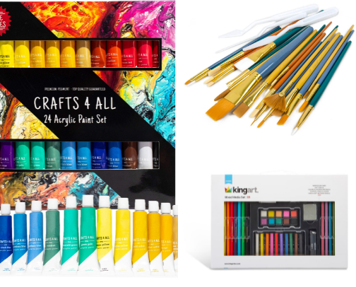 MUST have items for art beginners cover photo collage