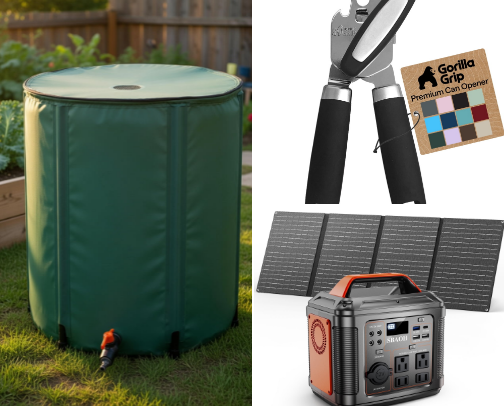 Stay Ready: Everyday Essentials For Unexpected Emergencies cover photo collage