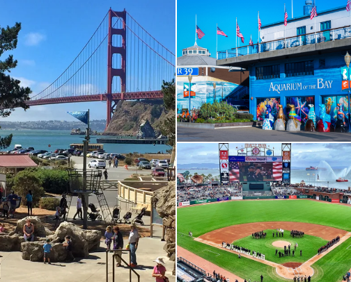 Bay Area Family Fun Favorites cover photo collage