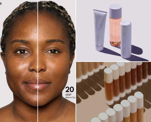 Fenty Beauty ♥️ cover photo collage