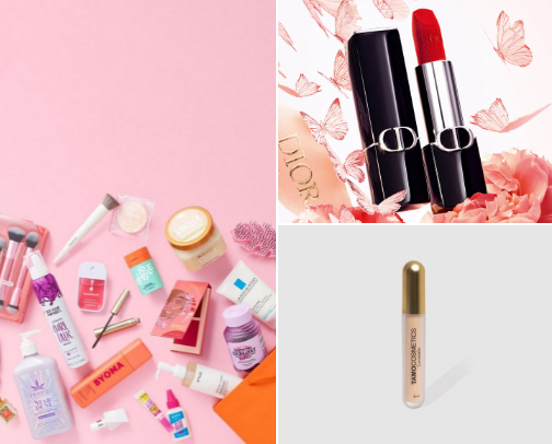 My favorite beauty recs cover photo collage