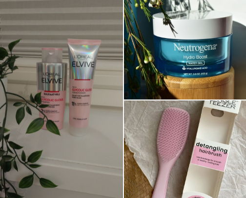 Glow Up Beauty Essentials (Hair + Skin) cover photo collage