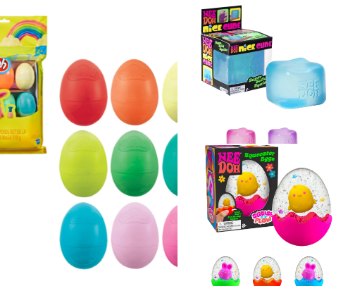 Kids Easter Basket Items cover photo collage