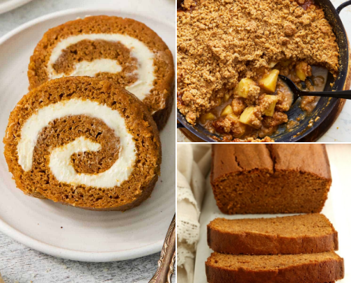 🍂 Gluten-Free Fall Dessert Recipes cover photo collage