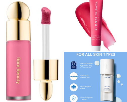 My favorite beauty recs cover photo collage