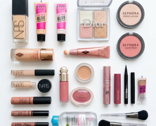 my current makeup favourites cover photo collage