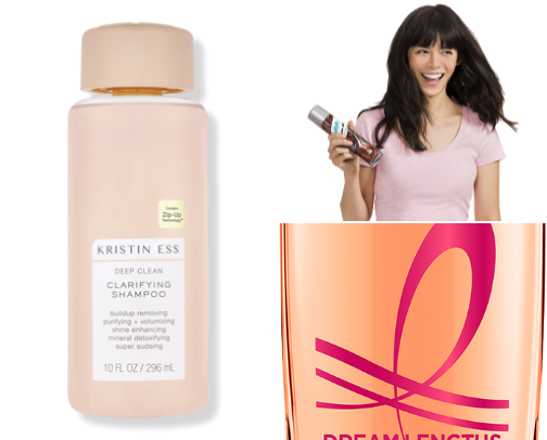 Hair products cover photo collage