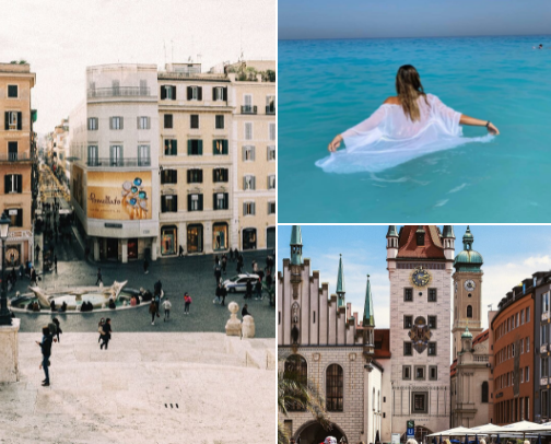 TOP DESTINATIONS cover photo collage