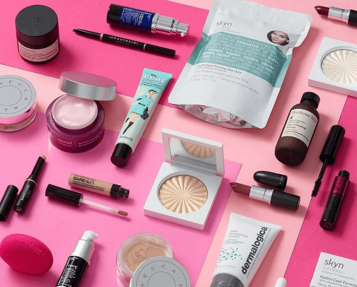 Everyday makeup products💁🏼‍♀️💋 cover photo collage