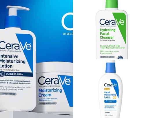 Skincare on a budget cover photo collage