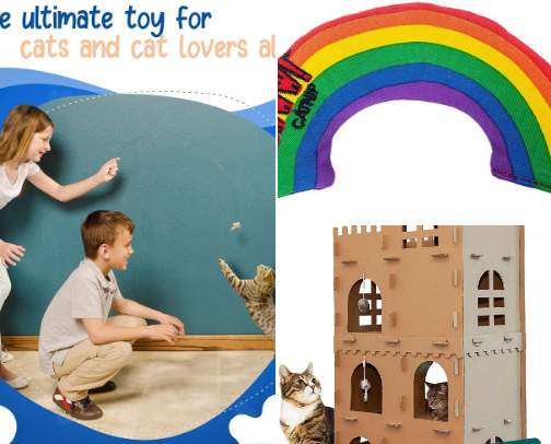 Jojo's Favorite Cat Toys cover photo collage
