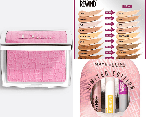 Makeup cover photo collage