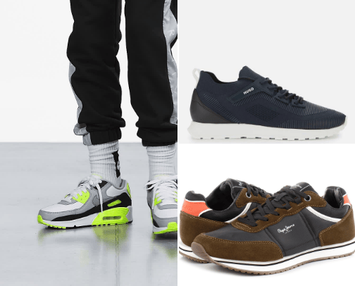 Shoes cover photo collage