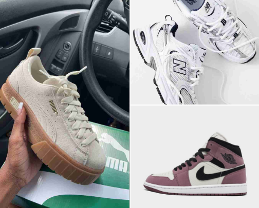 Everyday sneakers, right now and forever!👟👟 cover photo collage