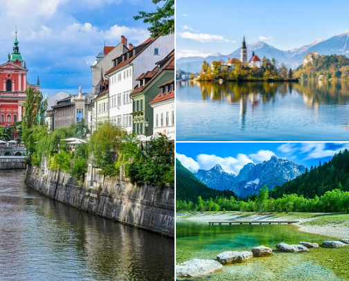 Must-see attractions in Slovenia! - from local cover photo collage