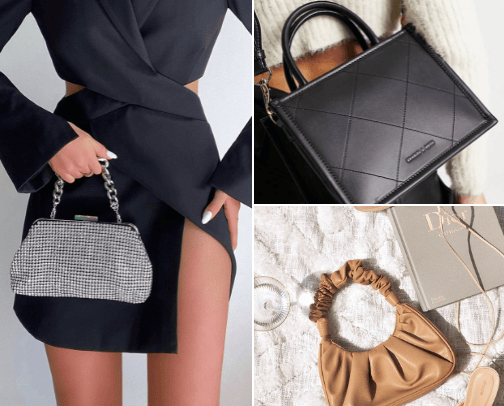 Bags👛 cover photo collage