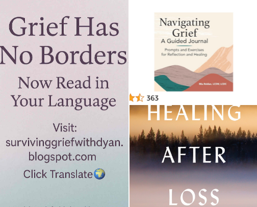 Healing After Loss cover photo collage