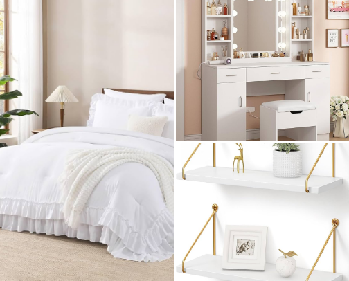 Minimalist Bedrooom cover photo collage