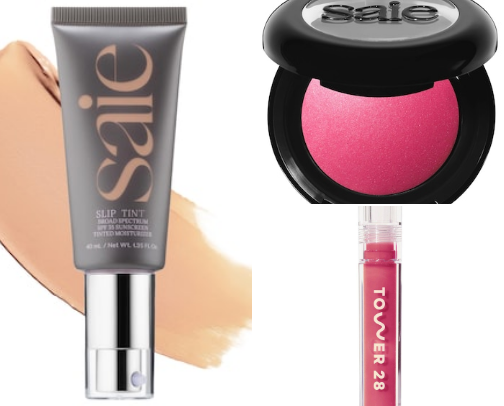 Clean Girl Makeup cover photo collage