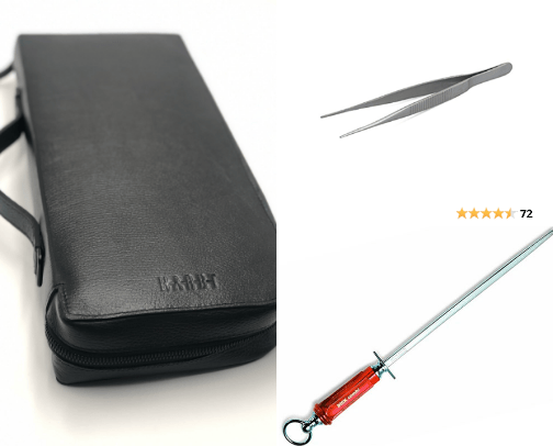 what's in my knife bag?🔪 cover photo collage