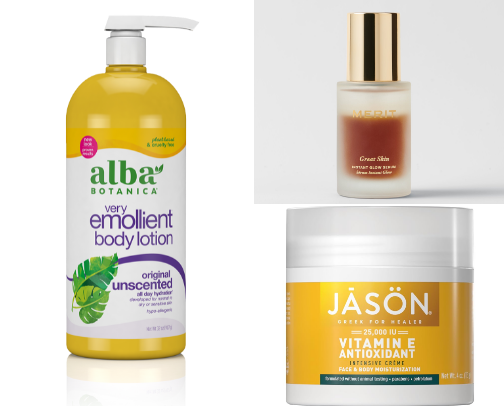 skincare favs ♡ cover photo collage