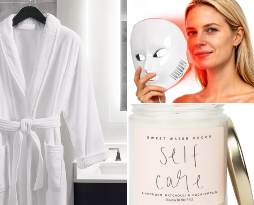 My self care essentials cover photo collage