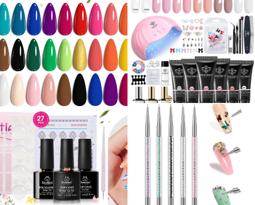 Best Nail Art Products for Beginners & Where to Buy cover photo collage