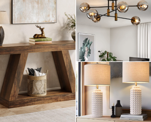 Home decor cover photo collage