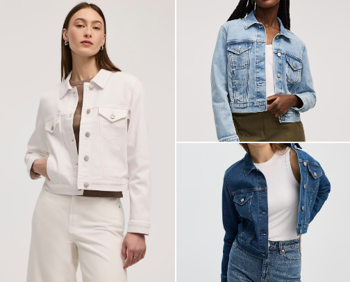 Denim Jackets | Denim Outfit cover photo collage